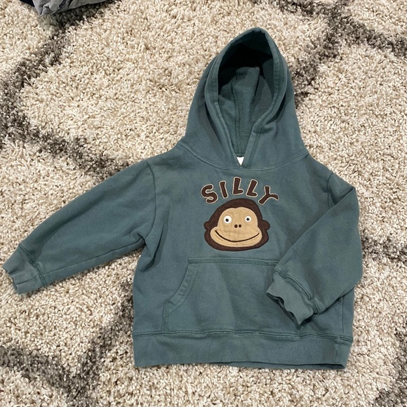 “Silly Monkey” Hooded Sweatshirt - Picture 1 of 5